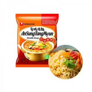 Koreański ramen, AnsungTangmyun, Nongshim (125g/20)