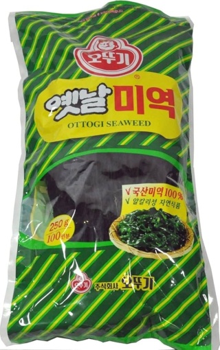 Miyeok, suszone wodorosty, Ottogi, (250g/10)