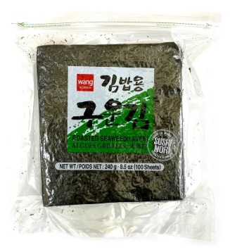 Gimbabgim, Yaki Sushi Nori Full 100 sheets, Wang (240g/24)