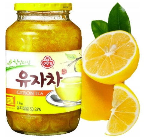 Koreańska Herbata CYTRYNOWA Rozgrzewająca Konfitura 1kg OTTOGI (1kg)