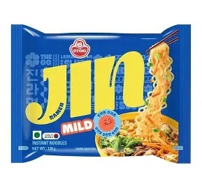 Ramen koreański, Jin Mild Multipack,, Ottogi (120gx5)_BTS edition